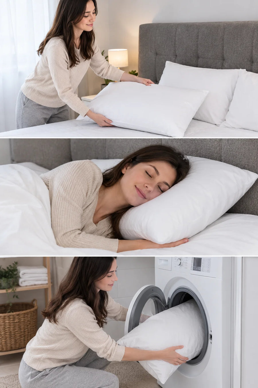 Descubre cómo usar tus nuevas almohadas